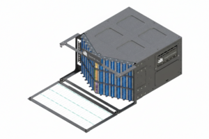 U-Series 6RU Splice and Patch Panel for Direct Pass-Through Patching