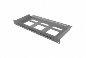 L-Series F19 1RU Fixed Patch Panel